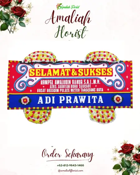 Papan Bunga Ucapan Selamat Tubokarto